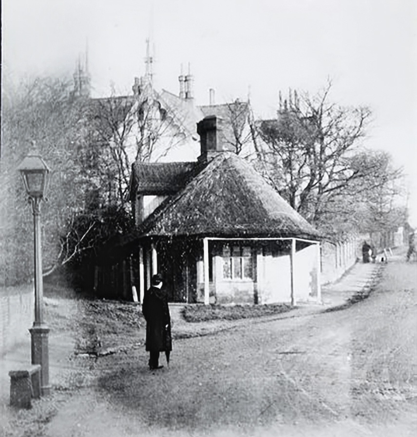 Furze Croft entrance to St Ann's Well Gardens